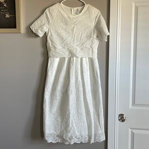 Boutique white dress